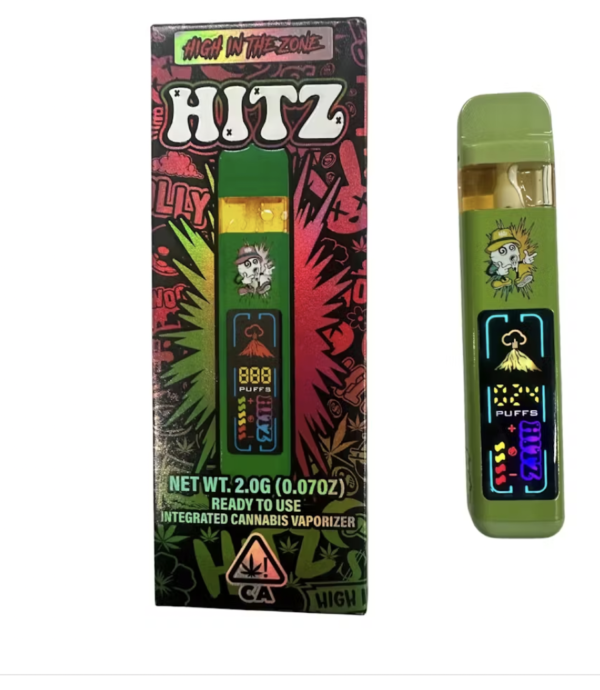 tropical passion fruit hitz hitz xtra 2 gram disposable, hitz xtra disposable, hitz xtra disposable vape, hitz xtra vape hitz disposable thc